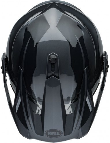 Casque BELL MX-9 Adventure MIPS - Alpine Gloss Charcoal/Silver