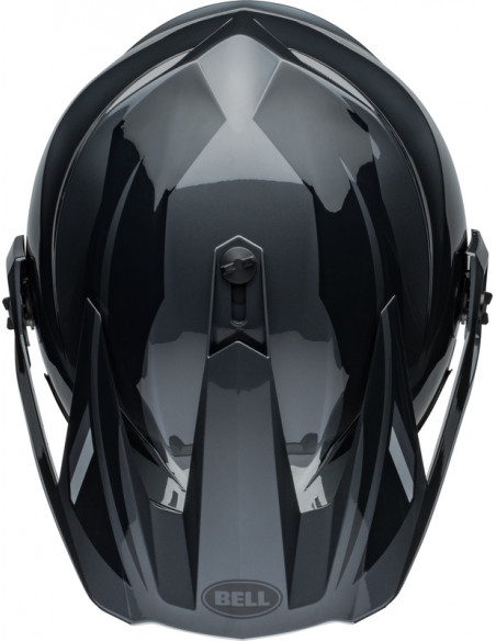 Casque BELL MX-9 Adventure MIPS - Alpine Gloss Charcoal/Silver