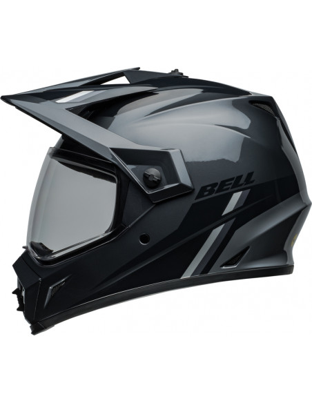 Casque BELL MX-9 Adventure MIPS - Alpine Gloss Charcoal/Silver