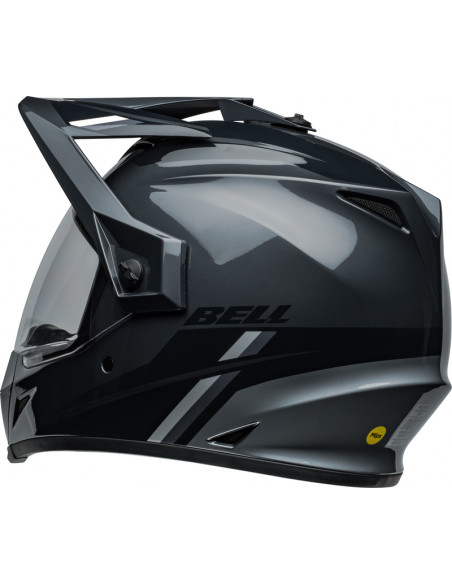 Casque BELL MX-9 Adventure MIPS - Alpine Gloss Charcoal/Silver