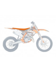 Housse de selle BLACKBIRD Pyramid orange KTM SX85 2