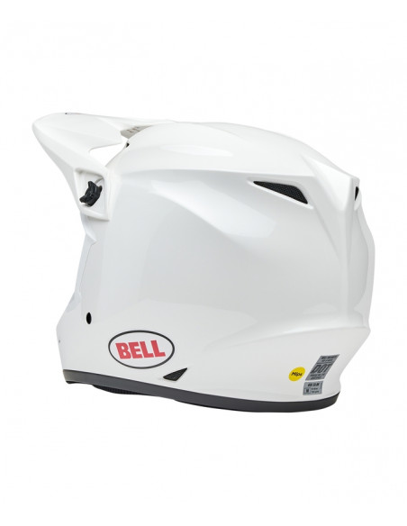 Casque BELL MX-9 Mips - Gloss Solid White