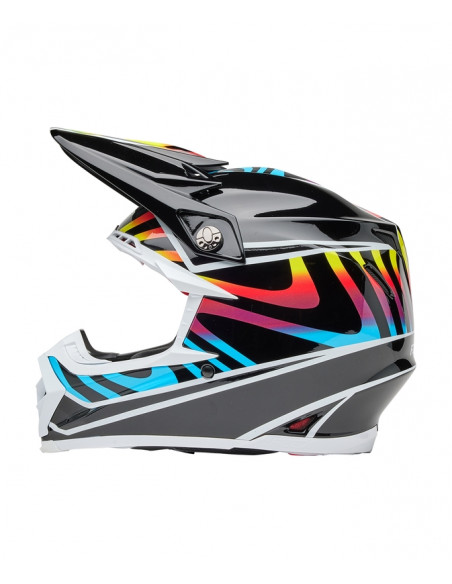 Casque BELL Moto-9S Flex - Drift Gloss Black Multi