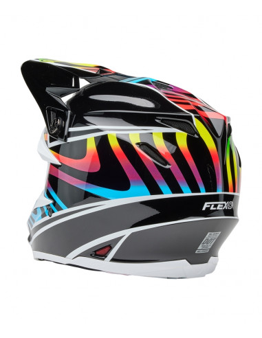 Casque BELL Moto-9S Flex - Drift Gloss Black Multi