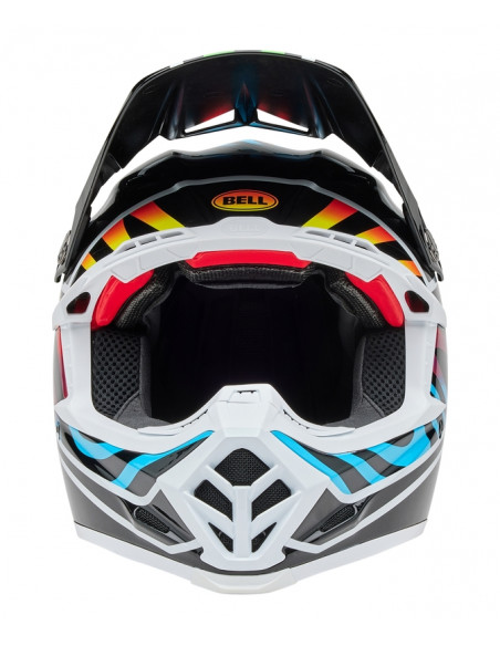 Casque BELL Moto-9S Flex - Drift Gloss Black Multi