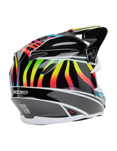Casque BELL Moto-9S Flex - Drift Gloss Black Multi
