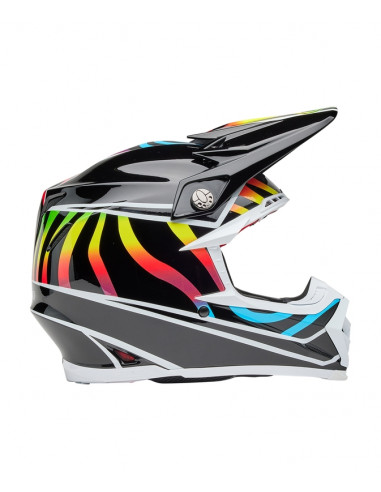 Casque BELL Moto-9S Flex - Drift Gloss Black Multi