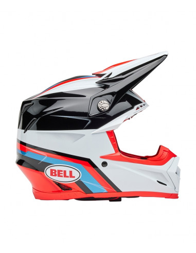 Casque BELL Moto-9S Flex - Merchant Gloss Red/Black