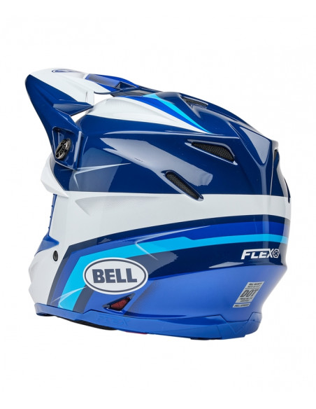 Casque BELL Moto-9S Flex - Merchant Gloss Blues