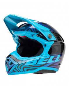 Casque BELL Moto-10 Spherical Mips - Cortex Gloss Blue 2