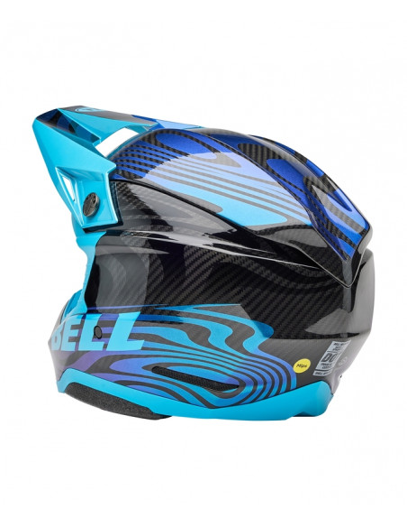 Casque BELL Moto-10 Spherical Mips - Cortex Gloss Blue