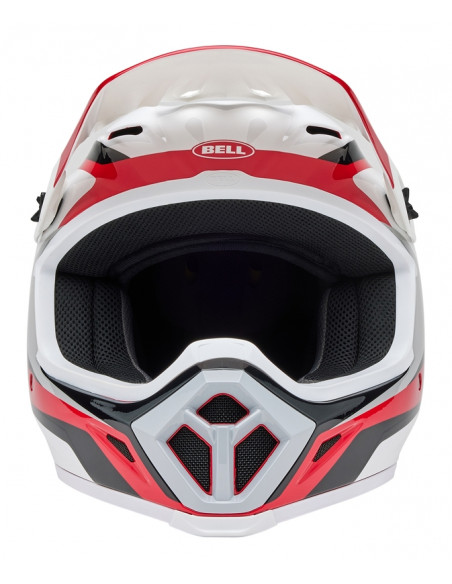 Casque BELL MX-9 Mips - Rift Gloss Red/White
