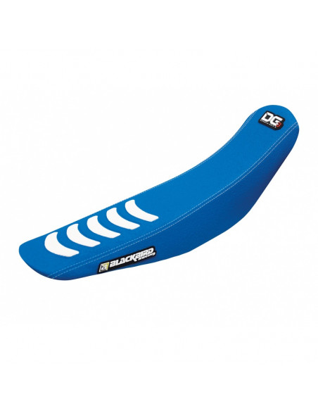 Housse de selle BLACKBIRD Double Grip 3 bleu/blanc TM