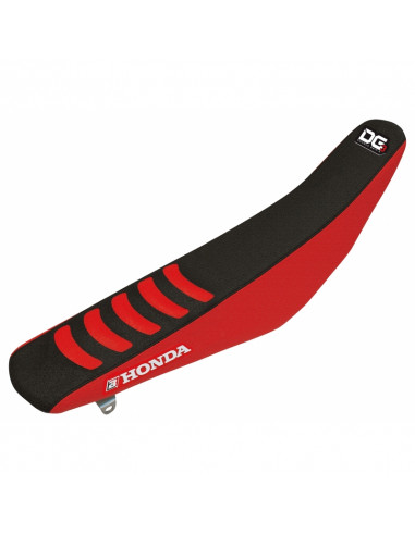 Housse de selle BLACKBIRD Double Grip 3 rouge/noir Honda CRF450R