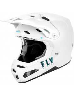 Casque FLY RACING Formula S Carbon Solid - blanc