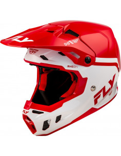 Casque FLY RACING Formula CC Objective - rouge/blanc 2