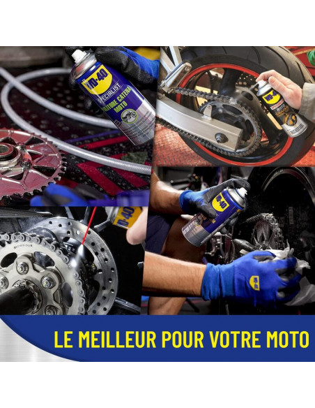 Kit d'entretien de chaîne WD-40 Specialist - 2x Spray 400ml