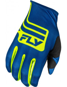Gants FLY RACING Lite L.E. Lancer - Navy/Hi-Vis
