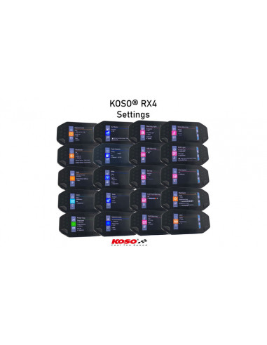 KOSO Digital Multifunction Cockpit, RX-4, MT-07/09, XSR 700/900