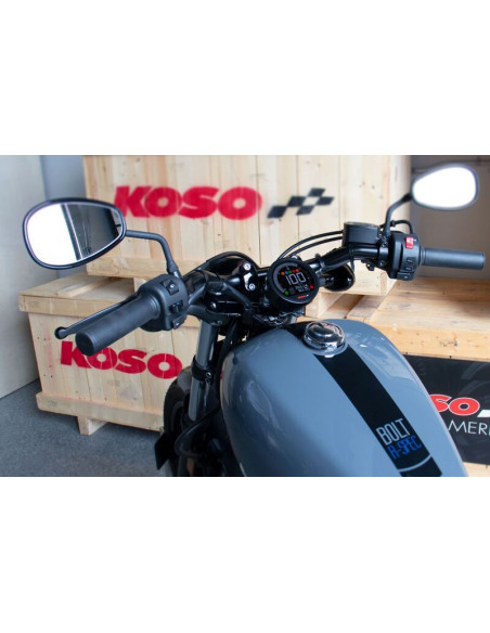 KOSO DL-04 Meter Yamaha Bolt (2022), Black