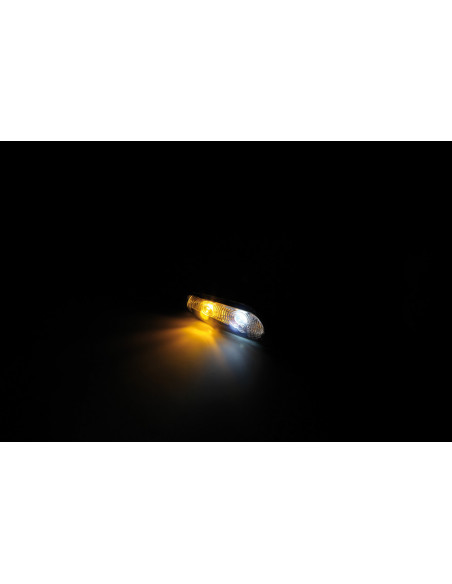 KOSO LED Indicator/FPL. INFINITY,Black, Smoke lens