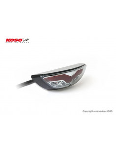 KOSO Led-Taillight, Smoke GT-03, e-mark. 2