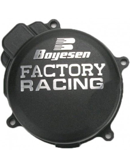 Couvercle de carter d'allumage BOYESEN Factory Racing - noir