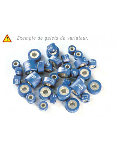 Jeu de galets POLINI 20x12mm 11gr - 6 pièces