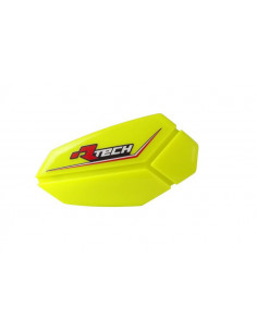 Coque de protège-mains RACETECH R20 jaune fluo  E-Bike