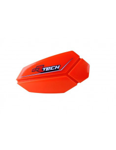 Coque de protège-mains RACETECH R20 orange fluo E-Bike