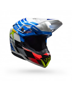 Casque BELL Moto-10 Spherical - Pro Circuit 25 Gloss Blue/White 2