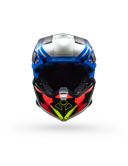 Casque BELL Moto-10 Spherical - Pro Circuit 25 Gloss Blue/White