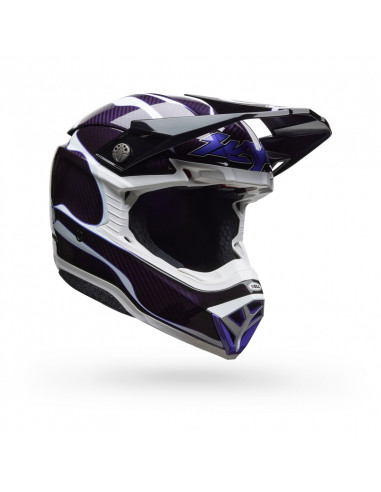 Casque BELL Moto-10 Spherical - Slayco 25 Gloss Black/White
