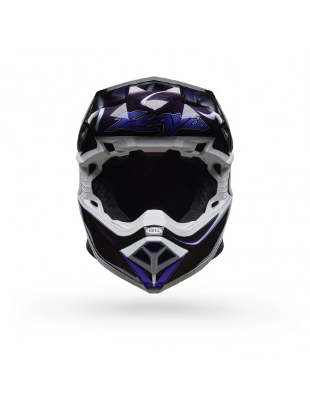Casque BELL Moto-10 Spherical - Slayco 25 Gloss Black/White