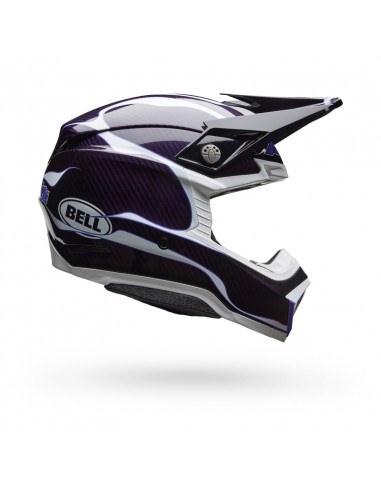 Casque BELL Moto-10 Spherical - Slayco 25 Gloss Black/White