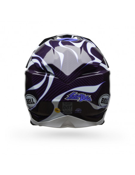 Casque BELL Moto-10 Spherical - Slayco 25 Gloss Black/White