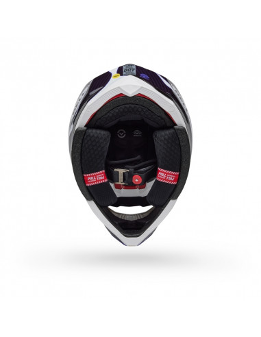 Casque BELL Moto-10 Spherical - Slayco 25 Gloss Black/White
