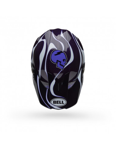 Casque BELL Moto-10 Spherical - Slayco 25 Gloss Black/White