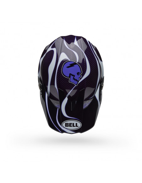 Casque BELL Moto-10 Spherical - Slayco 25 Gloss Black/White