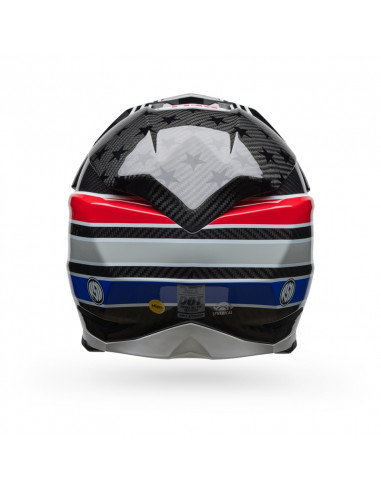 Casque BELL Moto-10 Spherical - RSD Old Glory Gloss Red/Blue