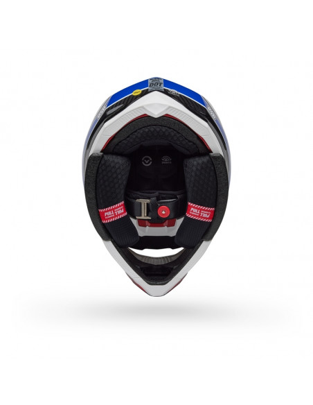Casque BELL Moto-10 Spherical - RSD Old Glory Gloss Red/Blue