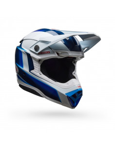 Casque BELL Moto-10 Spherical - Tomac 25 Gloss Blue/White 2