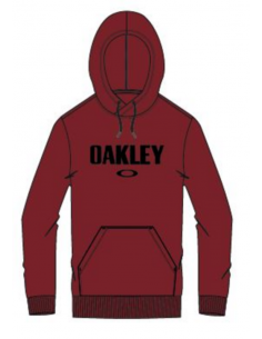 Hoodie OAKLEY Pullover - Iron Red 2