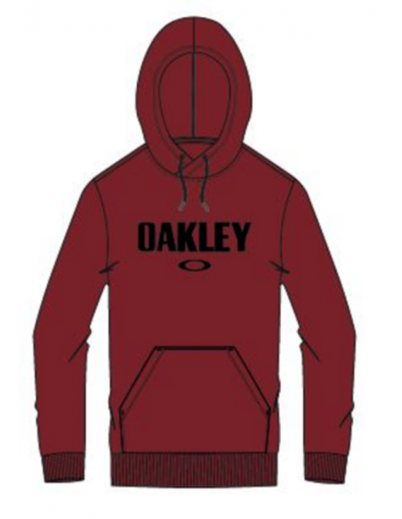 Hoodie OAKLEY Pullover - Iron Red