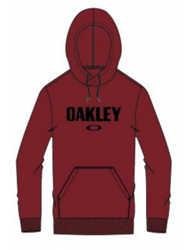 Hoodie OAKLEY Pullover - Iron Red