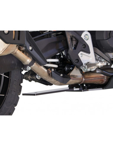 Plaque de protection de biellette AXP PEHD 8mm - noir