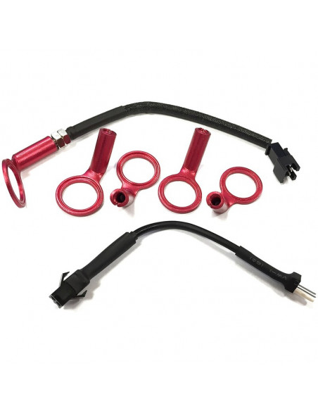 KOSO Temperature sensor for 14 mms of sparking plug (150 degrees c, black plugs)