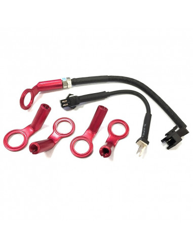 KOSO Temperature sensor for 10 mms of sparking plug (150 degrees C, black plug)