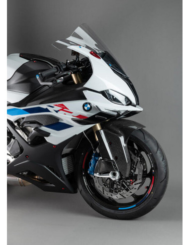 Garde-boue avant LIGHTECH avec prises d'air pour étriers de freins - carbone