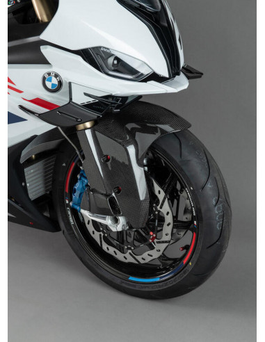 Garde-boue avant LIGHTECH avec prises d'air pour étriers de freins - carbone